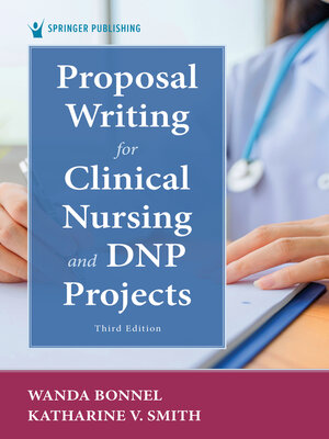 cover image of Proposal Writing for Clinical Nursing and DNP Projects